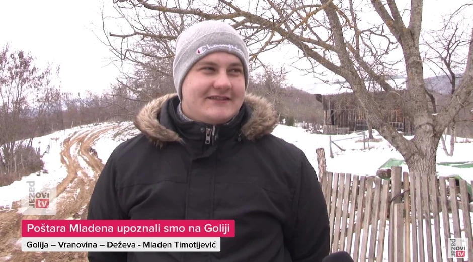 Mladen Timotijević, poštar