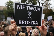 Aborcja dzieci ciąża kobiety Czarny Protest Żarty się skończyły