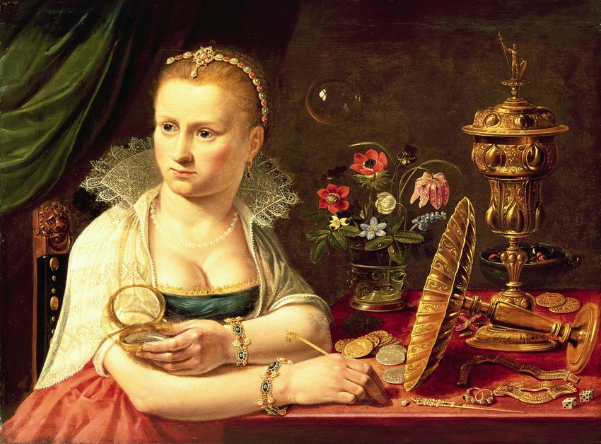 Klara Peters, Vanitas (najverovatnije autoportret), oko 1610.