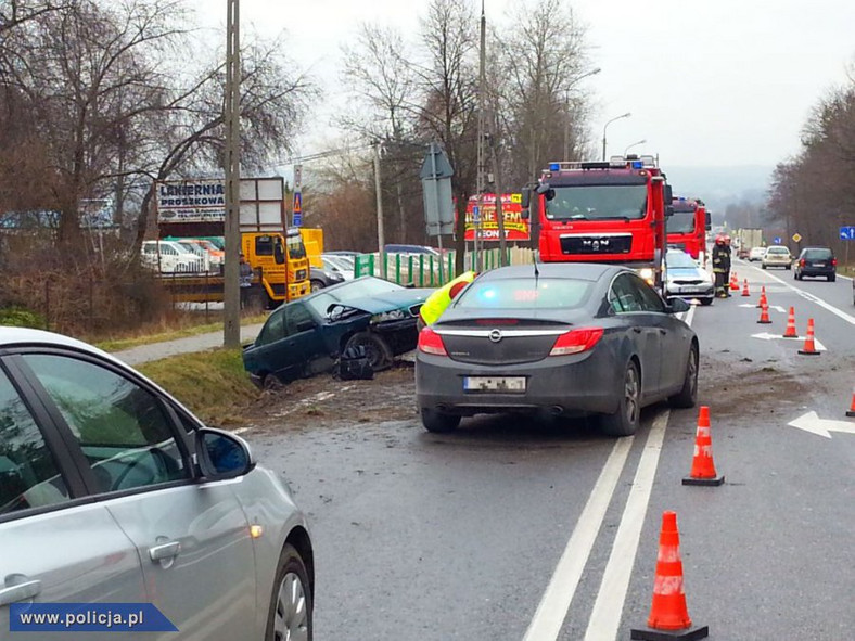 29 wykroczeń i 167 punktów karnych - pościg zakończony wypadkiem