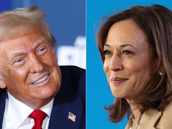 Donald Tramp i Kamala Haris