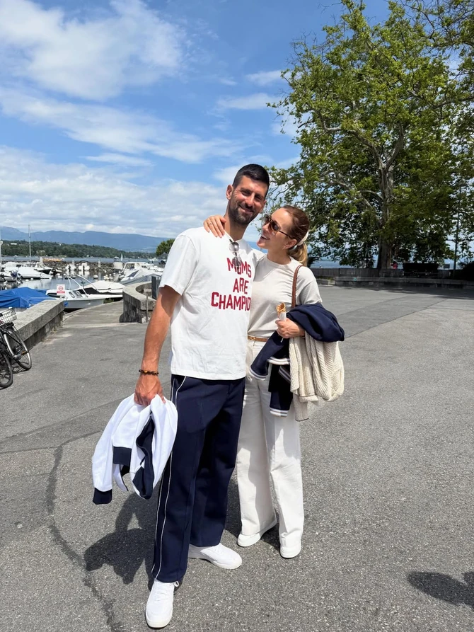 Novak i Jelena Đoković