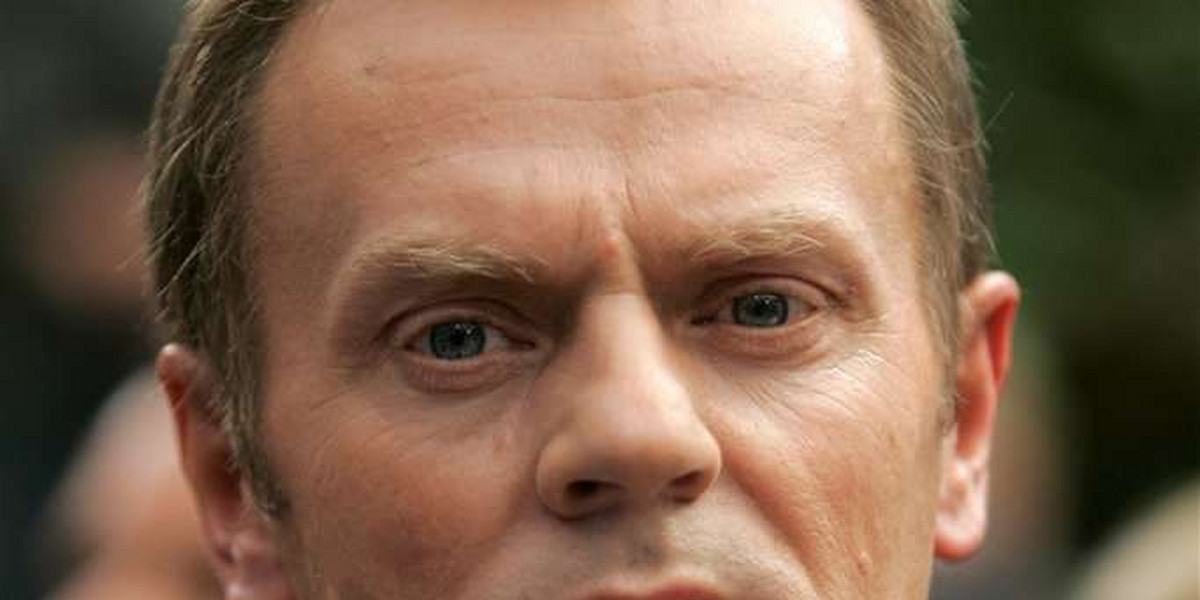 Donald Tusk biega