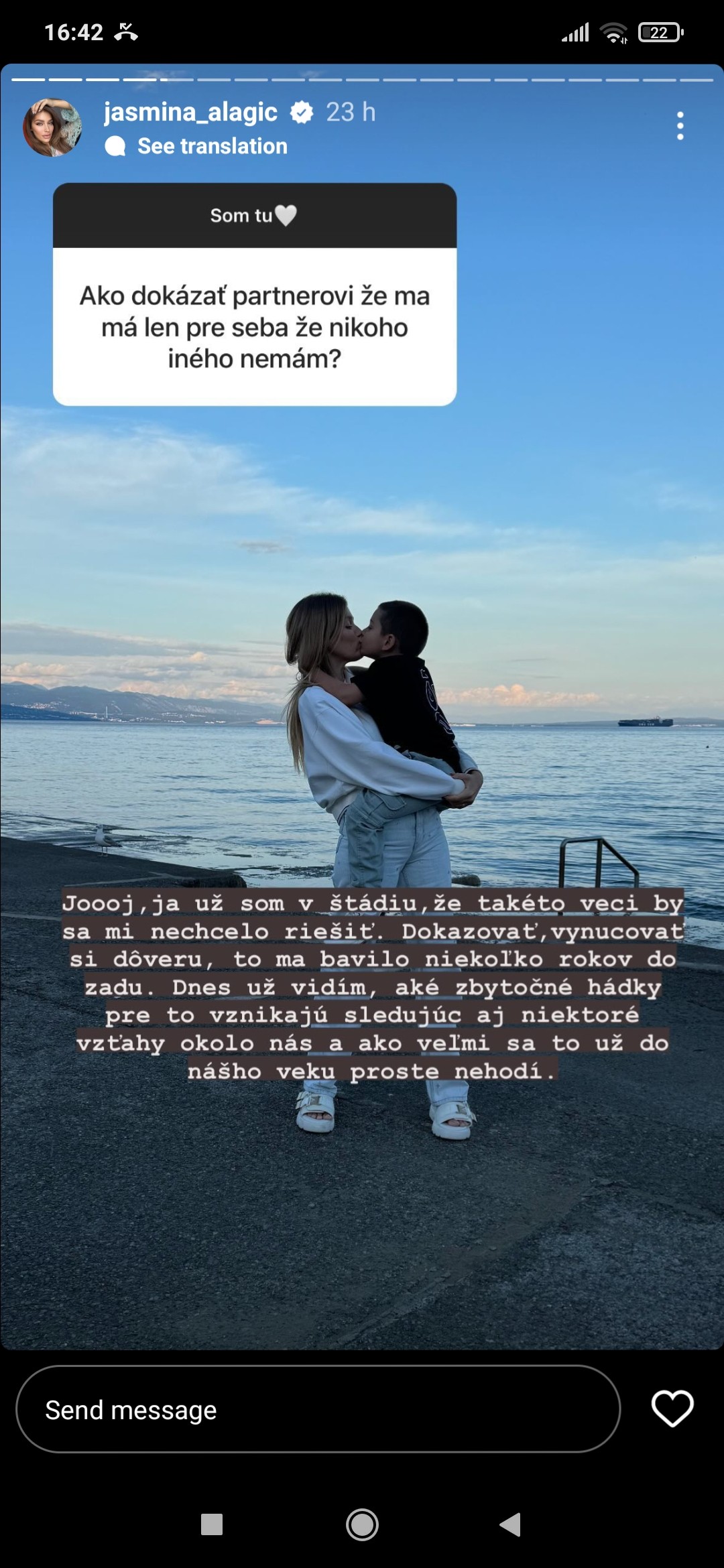 Jamsina Alagič odpovedala na otázky fanúšikov.