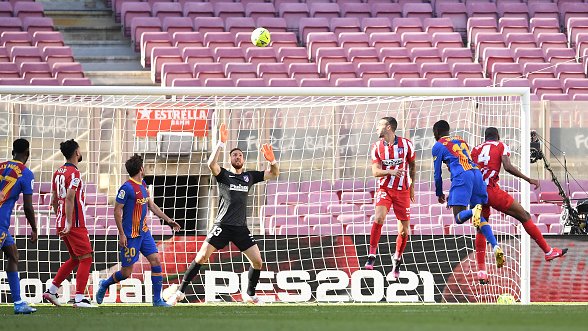 Jan Oblak zdołał zachować czyste konto