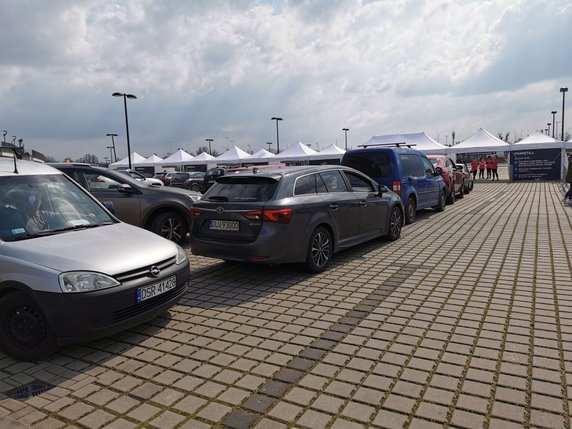 Punkt szczepień na Stadionie Wrocław