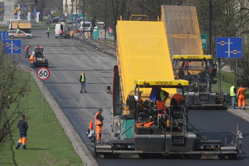 Łazienkowska zamknięta na weekend