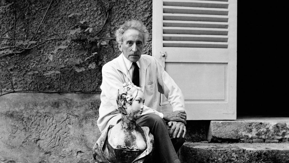 Jean Cocteau w Milly-la-Forêt, Francja, 24 lipca 1963 r