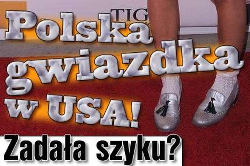 Polska gwiazdka w USA! Zadała szyku?