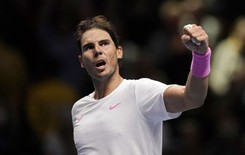 ATP Finals: Z 1:5 do 7:6 w decydującym secie. Nadal uciekł spod topora