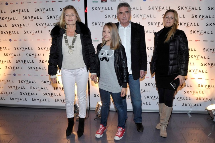 Grażyna Szapołowska z rodziną