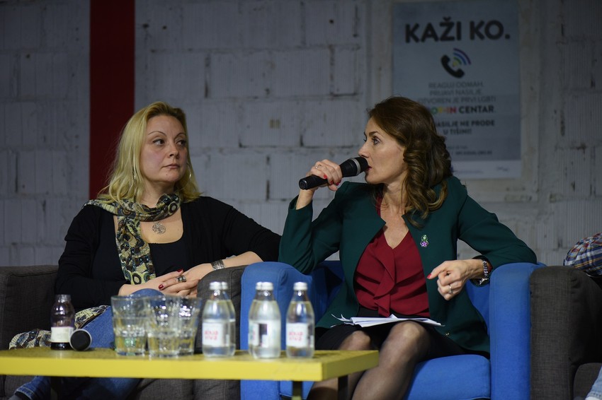 Lidija Vasiljevć i Brankica Janković