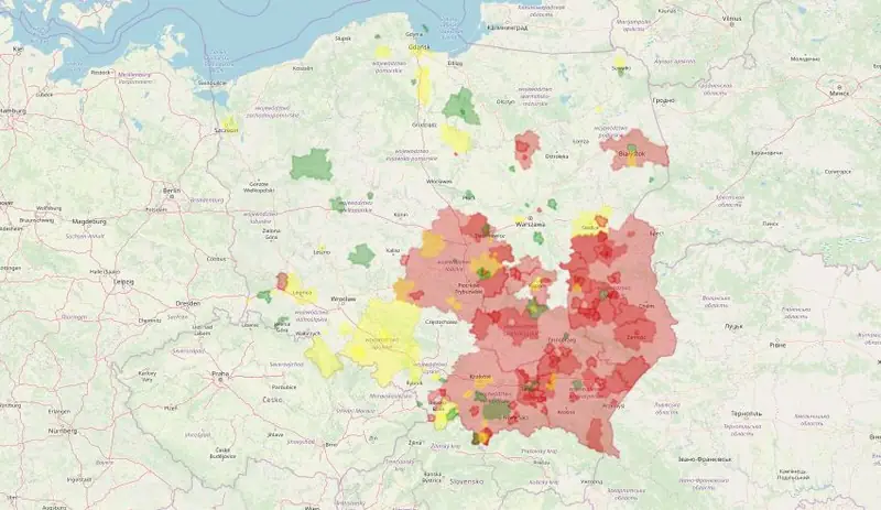 Te samorządy przyjęły uchwałę anty-LGBT (stan na styczeń 2020)