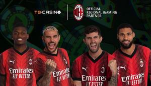 The crypto casino platform becomes the Official Regional iGaming Partner of the Rossoneri in Europe