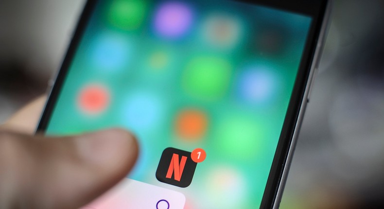 Netflix on iPhone