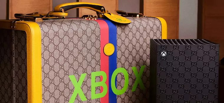 Microsoft i Gucci pokazali specjalną edycję Xbox Series X. Jest piekielnie droga