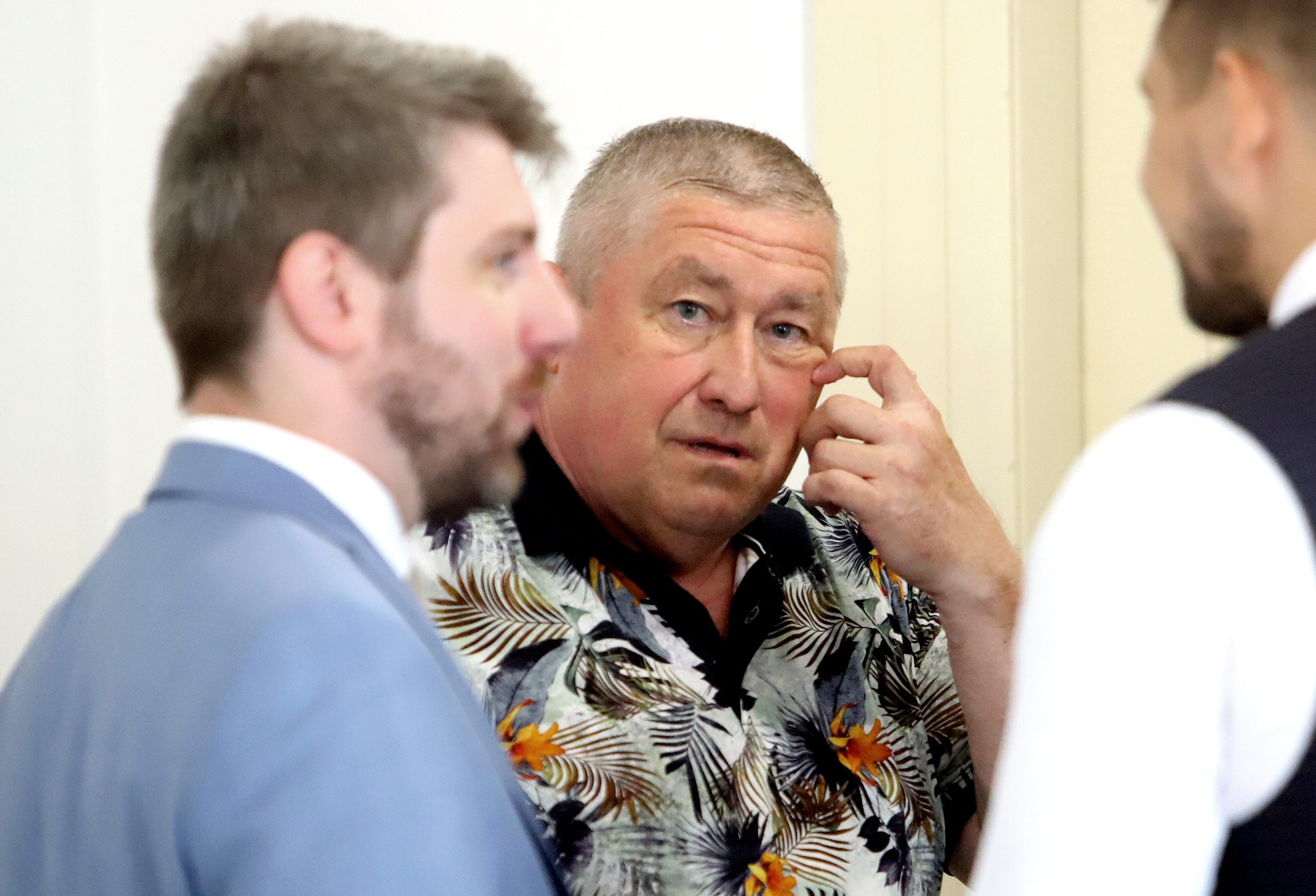 Bývalý špeciálny prokurátor Dušan Kováčik na Špecializovanom trestnom súde (ŠTS) v Banskej Bystrici v stredu 28. augusta 2024.