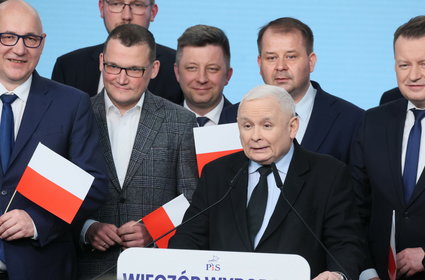 Prezes PiS zabrał głos po ogłoszeniu wyników