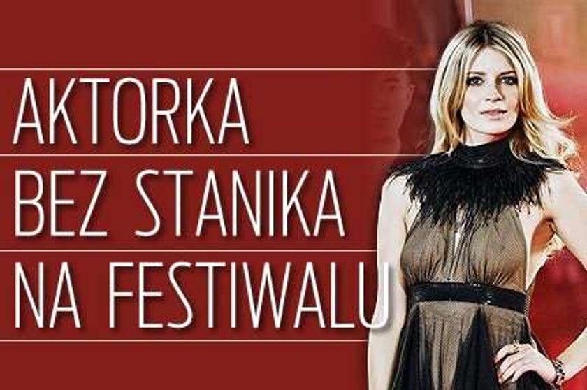 Aktorka bez stanika na festiwalu