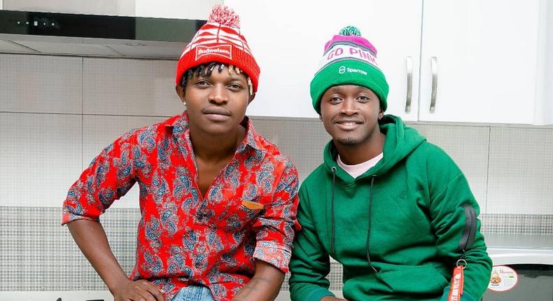 EMB Records's Bahati and Mr. Seed (Instagram)