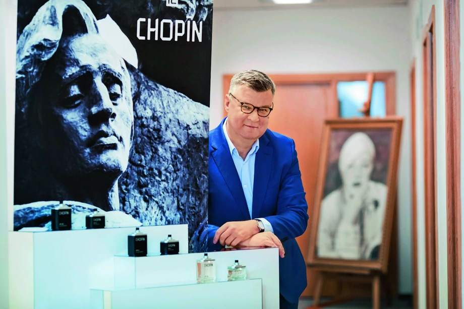 Firma Miraculum uzyskała wyłączną licencję użycia nazwiska Fryderyka Chopina w kosmetykach – opowiada Sławomir Ziemski, prezes zarządu Miraculum.