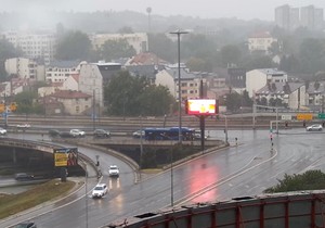 Jaka kiša pogodila Beograd