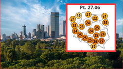 Prognoza pogody na piątek, 27 czerwca. Gwałtowne burze i silny wiatr w jednym regionie Polski