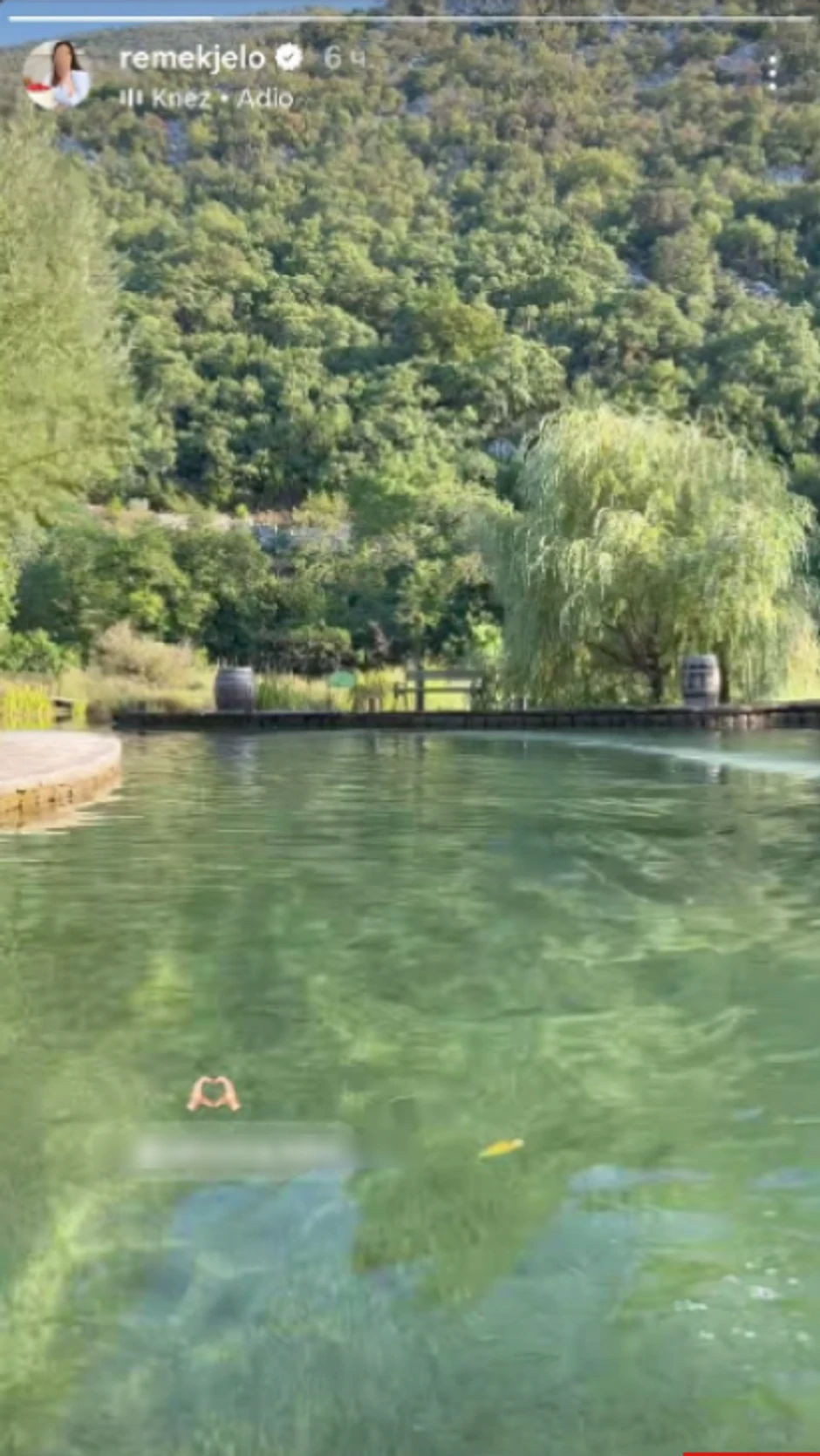 Sergej Ćetković sa suprugom uživa