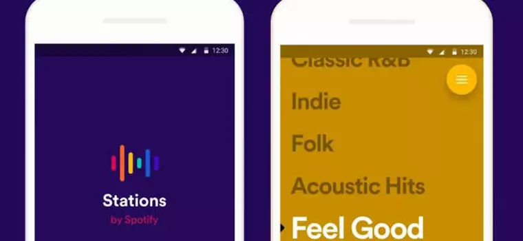 Spotify Stations - eksperymentalna aplikacja tylko dla playlist