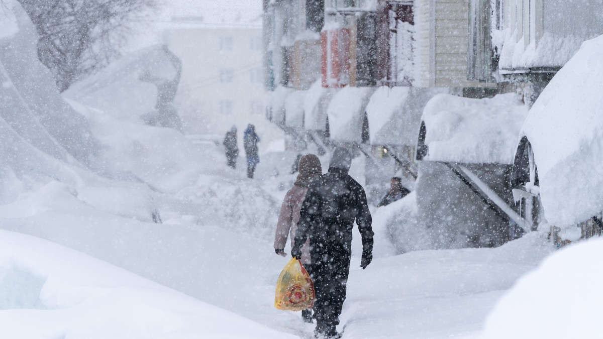 Kamčatku pogodila snežna oluja kakva nije viđena 146 godina