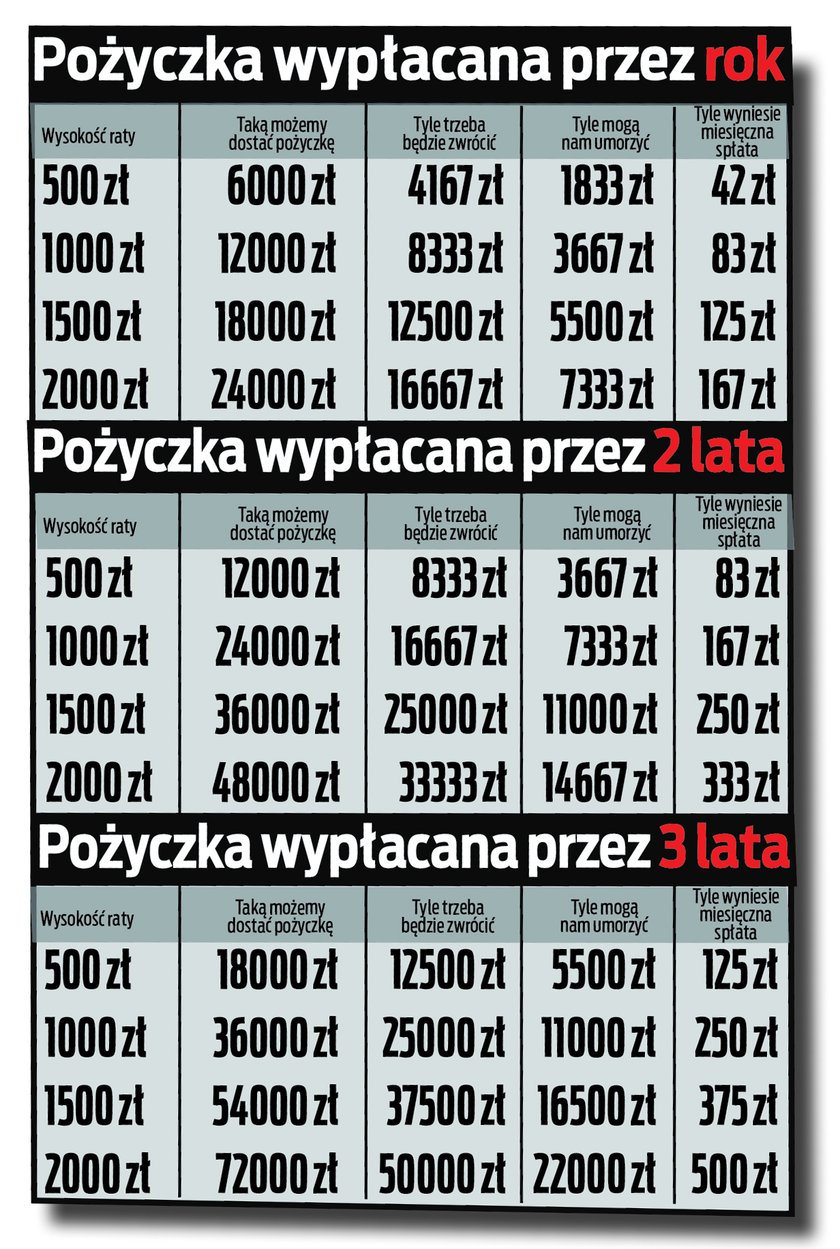 Dopłaty do kredytów. 