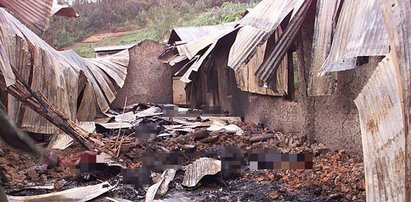 Zamknięto ich w kościele, a potem spalono żywcem. Wśród pomordowanych były dzieci