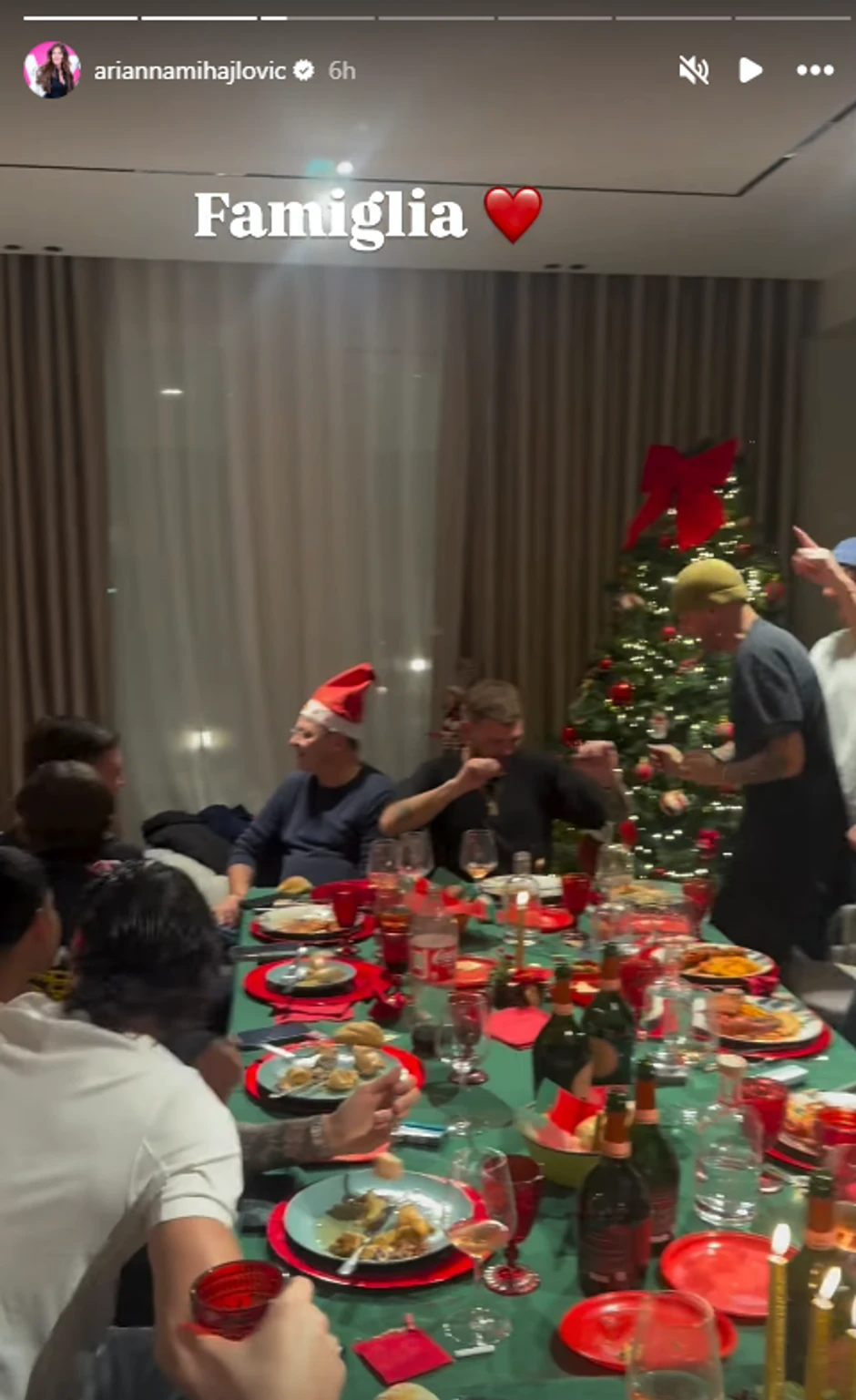 Arijana slavi Božić u Italiji