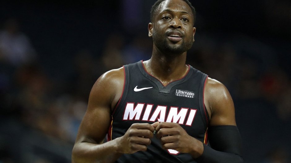 Dwyane Wade na zdjęciu z 2018 r.