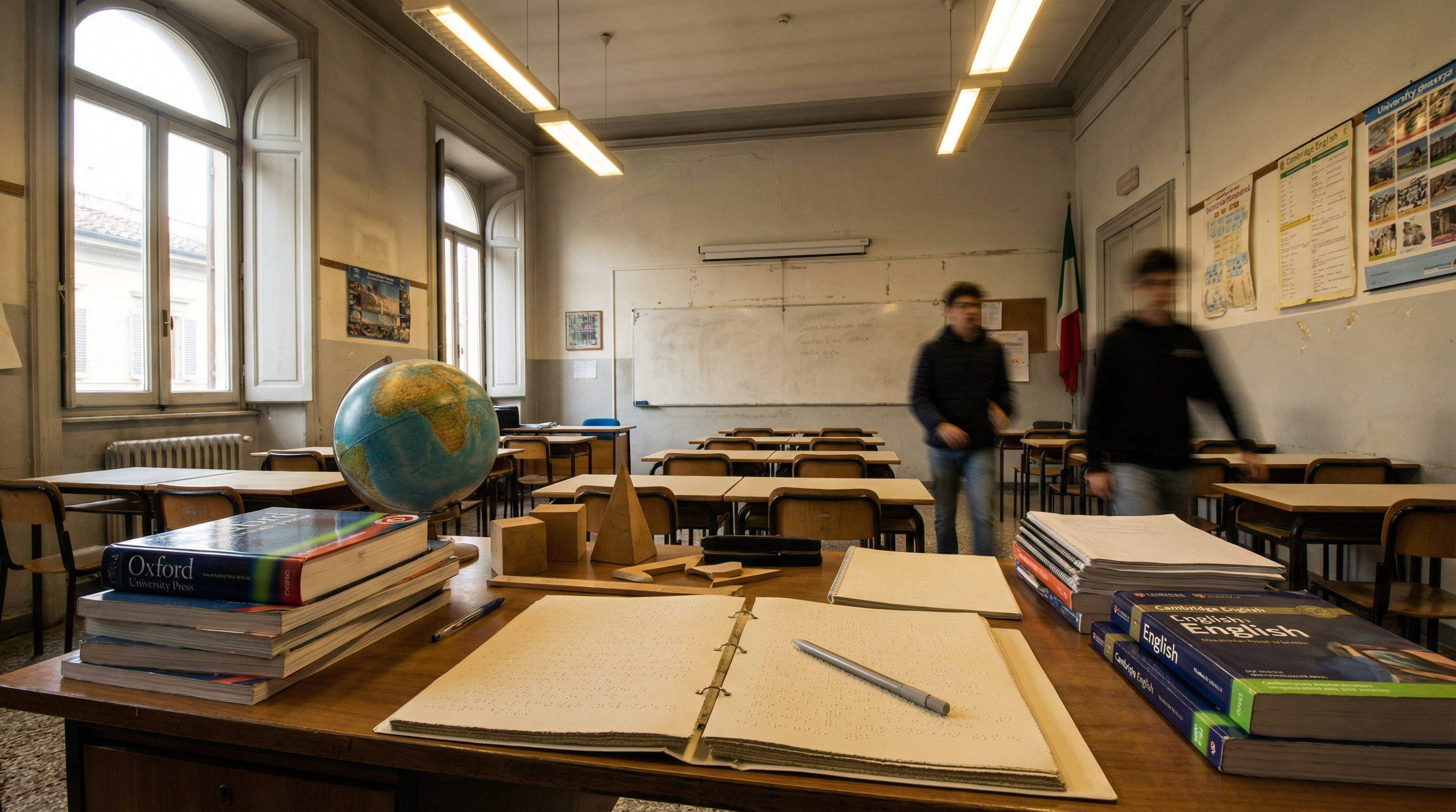 Firenze: il prof di inglese cieco escluso da uno stage a Dublino, scoppia la polemica
