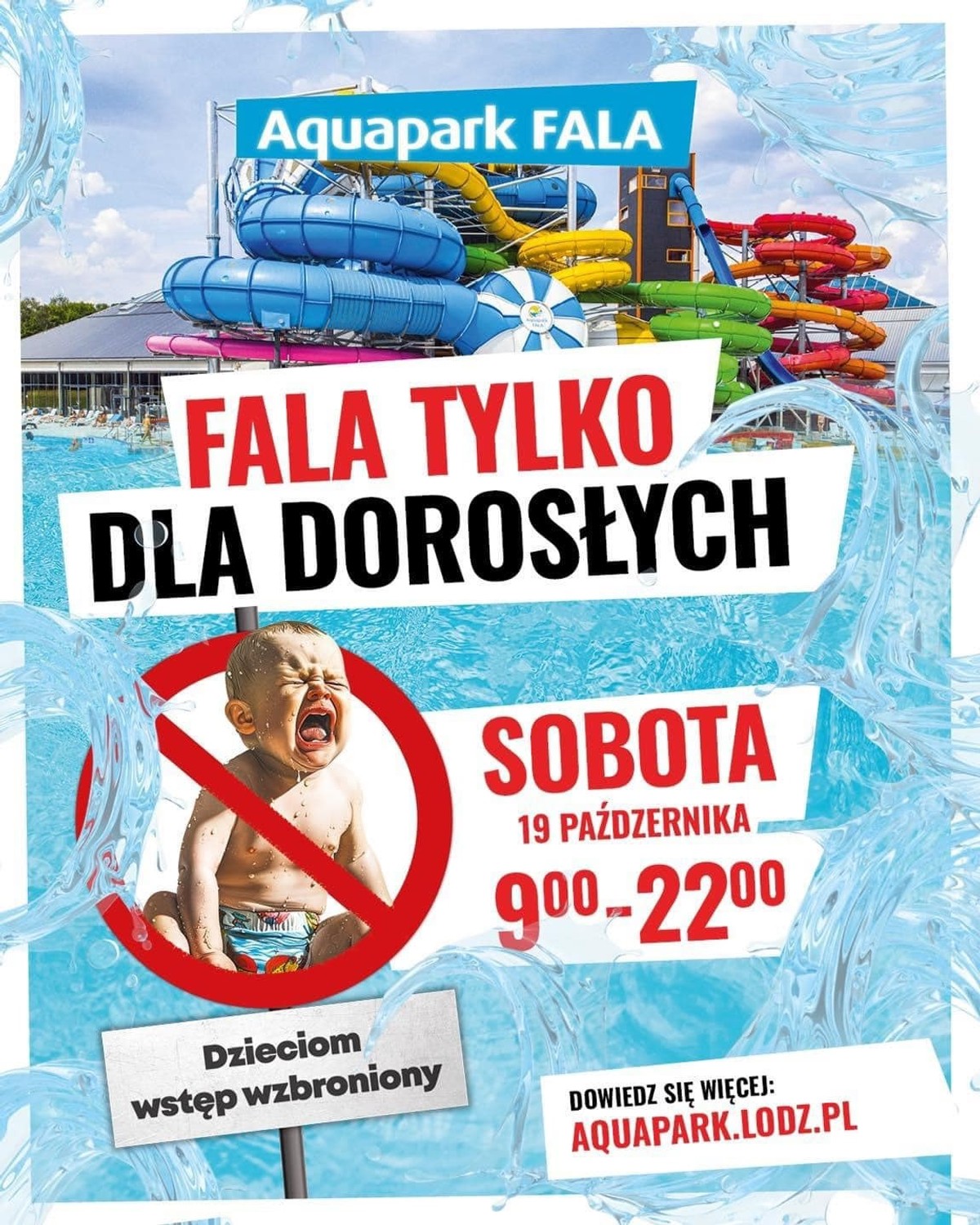 Ogłoszenie Aquaparku Fala