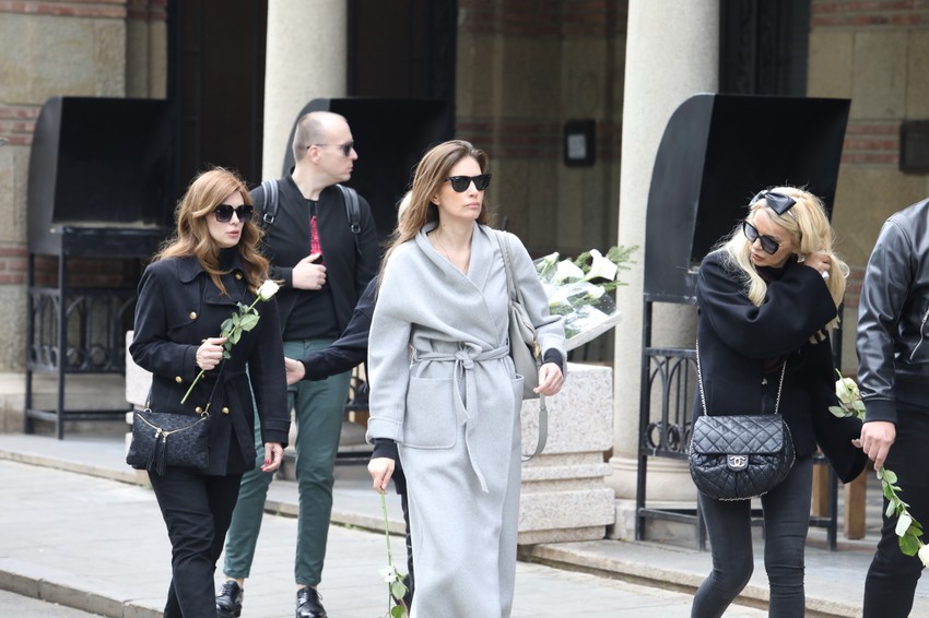 Saša Vidić, kremacija