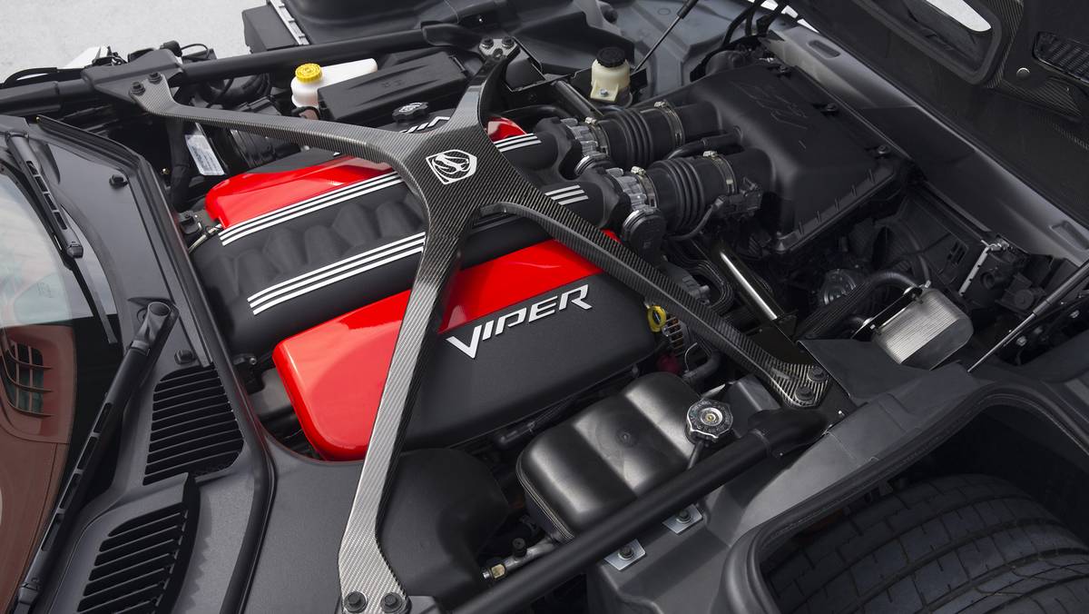 V10 Dodge'a Vipera o pojemności 8390 cm sześc.