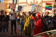 Protest pod Cricoteką w Krakowie