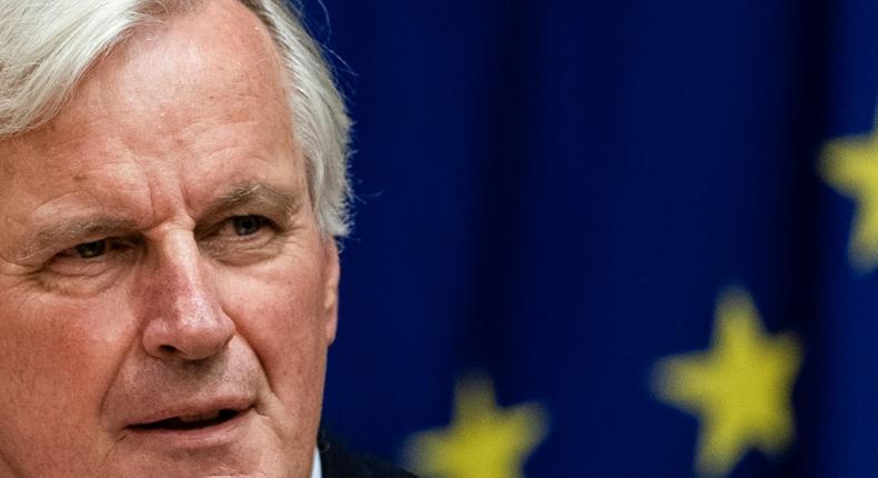 The European Union's chief Brexit negotiator Michel Barnier: 'good progress, and work is ongoing'