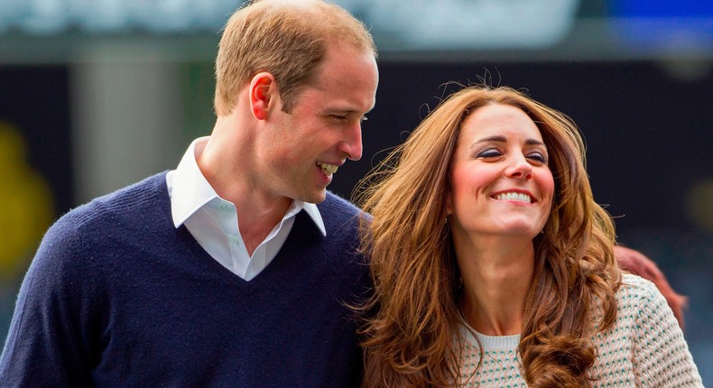 The Duke and Duchess of Cambridge.