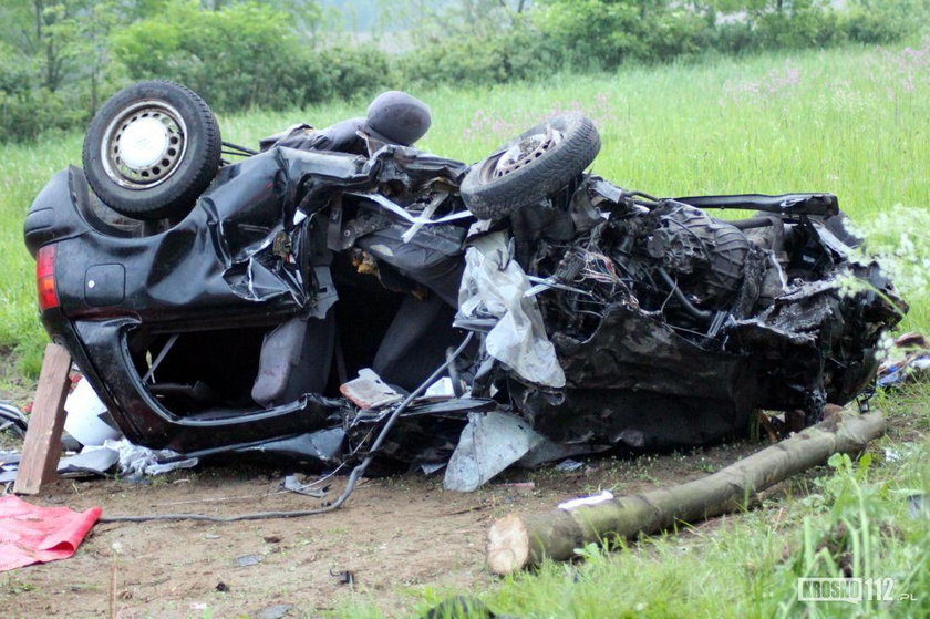 Tragiczny wypadek w miejscowości Równe na Podkarpaciu