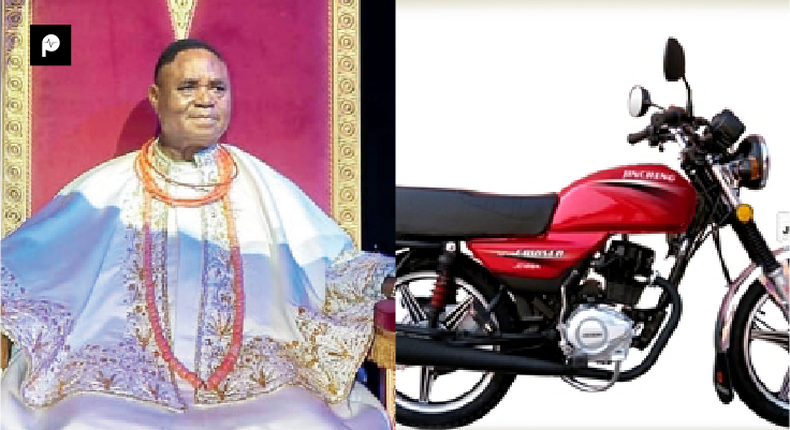 This article gives a detailed breakdown of the relationship between the Esama of Benin Kingdom, Chief Gabriel Igbinedion and the origin of the word Okada used for commercial motorcycles.