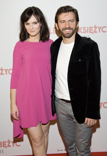 Agnieszka Głowcaka i Piotr Głowacki na premierze filmu 'Bilet na księżyc'