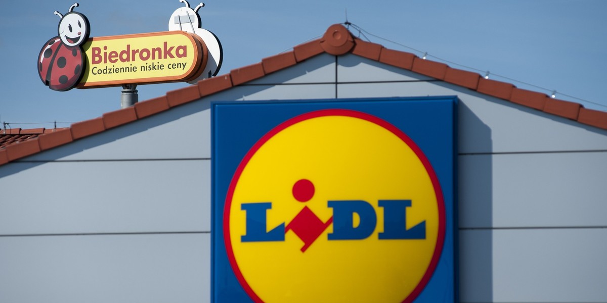 Biedronka i Lidl należą do najbardziej rozpoznawalnych sieci handlowych w Polsce