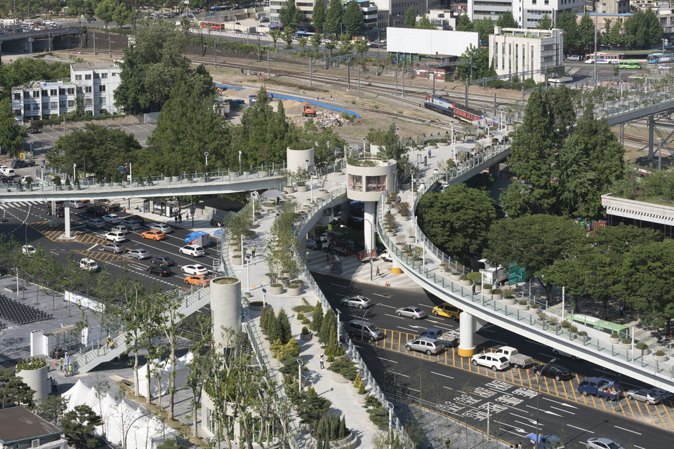 Projekt SkyGarden w Seulu (fot. biuro projektowe MVRDV)