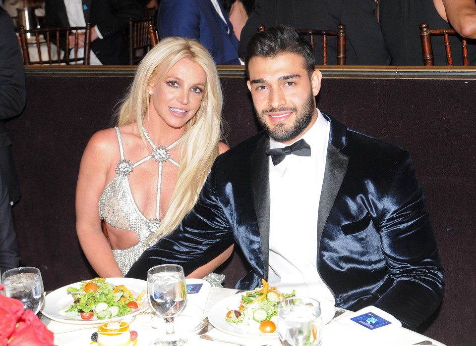Seksowna Britney Spears z partnerem na gali GLAAD Awards 2018
