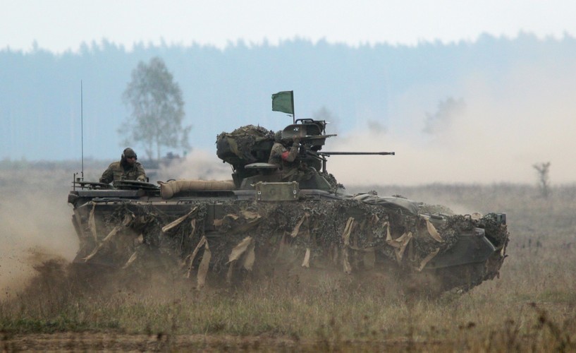 Ćwiczenia wojskowe 'Dragon-15'<br><br><br>fot. (mgo) PAP/Tomasz Waszczuk