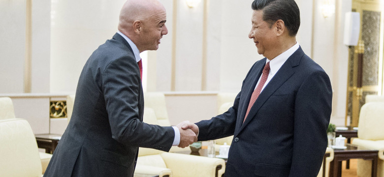 Chiny starają się o mundial. Prezydent Xi Jinping spotkał się z szefem FIFA Giannim Infantino