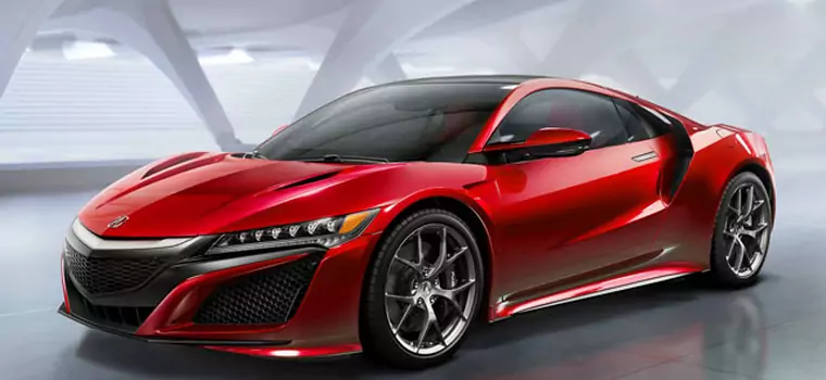 Honda NSX - sportowiec z hybrydowym napędem